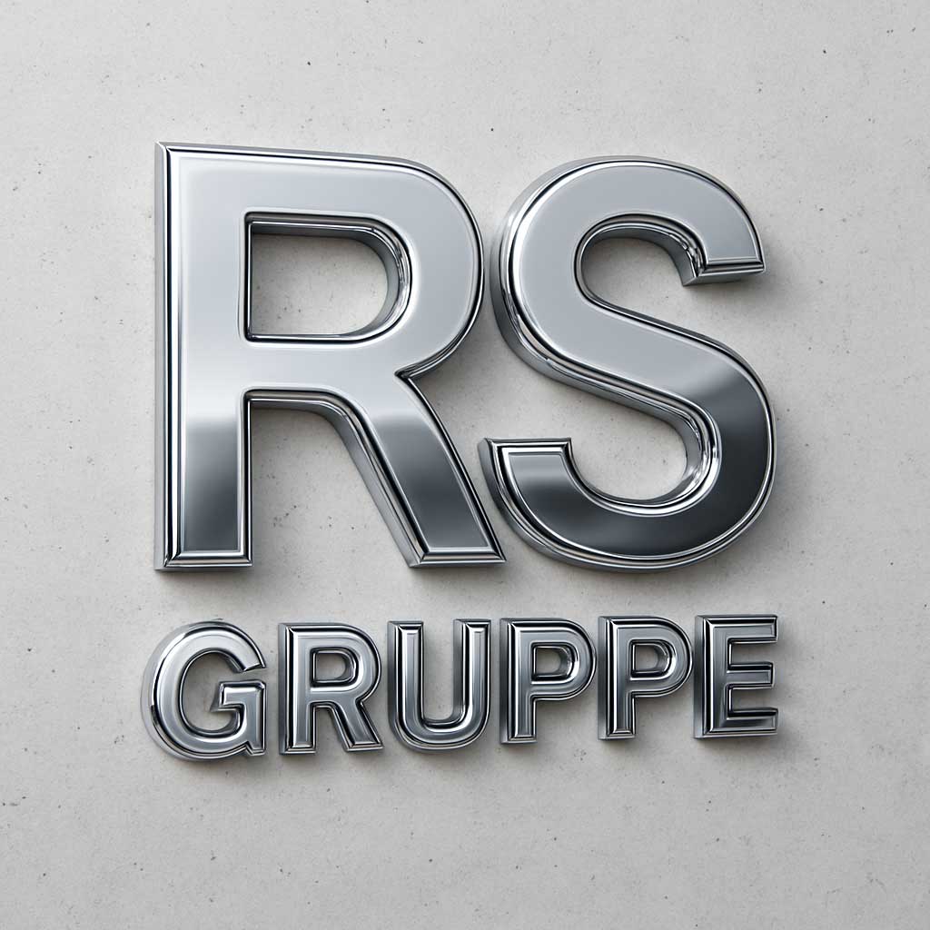 Bild RS Logo 3d gerendert Bild RS Logo 3d gerendert